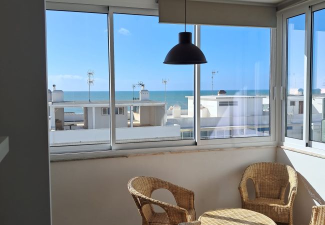 Apartamento em Quarteira - T1 Mira Praia 7 50M PRAIA VISTA MAR WI-FI 4 PESSOA