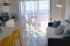 Apartamento em Quarteira - T1 Torre Azul 10 A/C Vista Mar e Praia